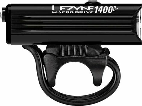 Oświetlenie rowerowe przednie Lezyne Macro Drive 1400+ Front 1400 lm Satin Black Przedni Oświetlenie rowerowe przednie - 4