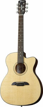 Jumbo elektro-akoestische gitaar Framus FF 14 SV VNT CE Vintage Natural - 5