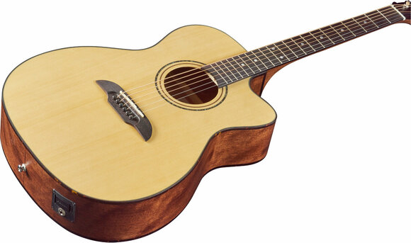 Elektroakustinen kitara Framus FF 14 SV VSNT CE Vintage Transparent Satin Natural Tinted - 6