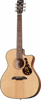 Elektroakustisk guitar Framus FG 14 SV VSNT CE Vintage Transparent Satin Natural Tinted - 2
