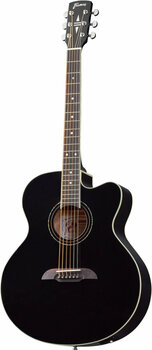 Jumbo elektro-akoestische gitaar Framus FJ 14 S CE Black High Polish - 2