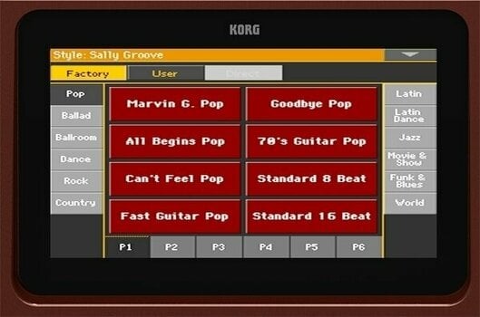 Clavier professionnel Korg Pa700 - 15