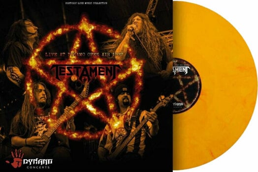 Disco de vinilo Testament - Live At Dynamo Open Air 1997 (180g) (Limited Edition) (Orange Coloured) (LP) - 2