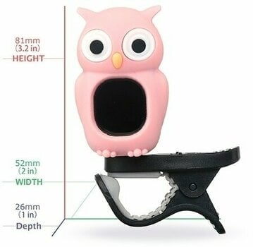 Clip Tuner SWIFF Owl Brown - 3