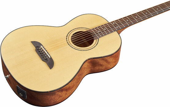 Electro-acoustic guitar Framus FP 14 SV VSNT E Vintage Transparent Satin Natural Tinted - 3