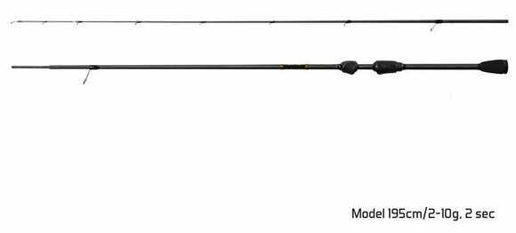 Pike Rod Delphin Speed Trout Area 1,95 m 2 - 10 g 2 parts - 2
