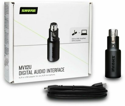 USB audio převodník - zvuková karta Shure MVX2U - 8