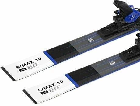 Skis Salomon E S/Max 10 + M12 GW F80 BK 160 cm - 6