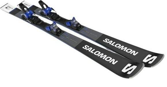 Skis Salomon E S/Max 10 + M12 GW F80 BK 160 cm - 7