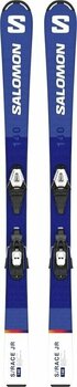 Ski Salomon L S/Race JR S + C5 GW J75 100 cm - 2