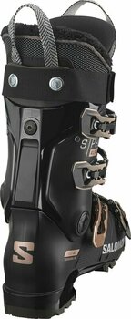 Alpine Ski Boots Salomon S/Pro Alpha 90 W Black/Pink Gold Metallic/Silver 26/26,5 Alpine Ski Boots - 2