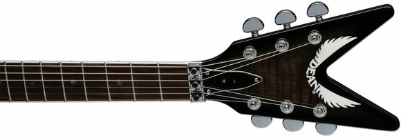 E-Gitarre Dean Guitars ML 79 Floyd Flame Top Trans Black - 3