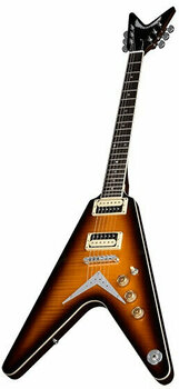 Guitare électrique Dean Guitars V 79 Flame Top- Trans Brazilia - 4
