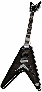 Gitara elektryczna Dean Guitars V 79 Flame Top- Trans Black - 3