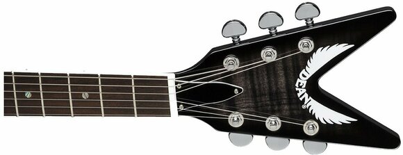 Gitara elektryczna Dean Guitars V 79 Flame Top- Trans Black - 4