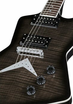 Guitare électrique Dean Guitars Z 79 Flame Top- Trans Black - 2