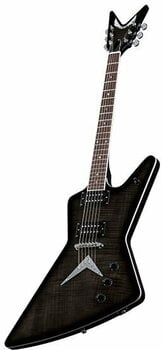 Guitare électrique Dean Guitars Z 79 Flame Top- Trans Black - 4