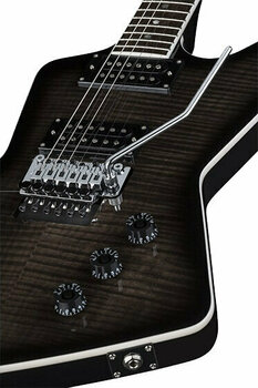 Guitare électrique Dean Guitars Z 79 Floyd Flame Top- Trans Black - 2