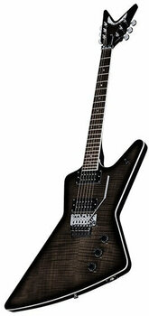 Guitare électrique Dean Guitars Z 79 Floyd Flame Top- Trans Black - 4