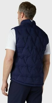 Vest Callaway Chev Quilted Mens Vest Peacoat M - 5