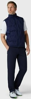 Mellény Callaway Chev Quilted Mens Vest Peacoat S - 6