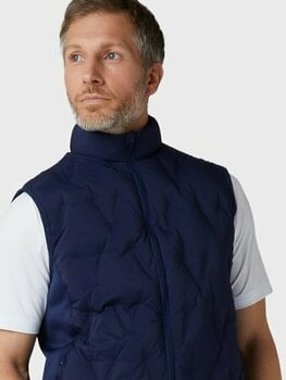 Vest Callaway Chev Quilted Mens Vest Peacoat XL - 3