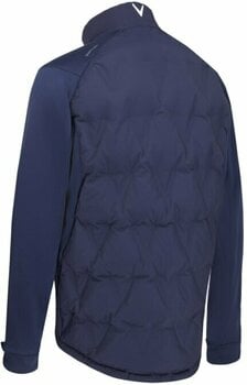 Jasje Callaway Chev Quilted Mens Jacket Peacoat L - 2