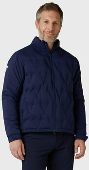 Jacket Callaway Chev Quilted Mens Jacket Peacoat L - 3