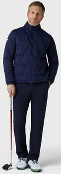 Jacket Callaway Chev Quilted Mens Jacket Peacoat L - 6
