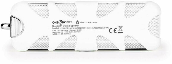Nešiojamasis garsiakalbis OneConcept White Know - 5