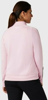 Hoodie/Sweater Callaway Heathered Womens Fleece Pink Nectar Heather L - 5