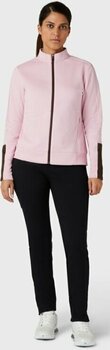 Hoodie/Sweater Callaway Heathered Womens Fleece Pink Nectar Heather M - 6