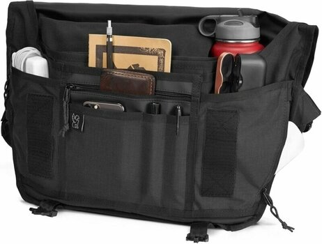 Lifestyle Backpack / Bag Chrome Buran III Messenger Bag Reflective Black X 24 L Backpack - 5