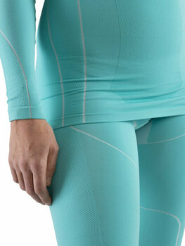 Thermal Underwear Viking Gaja Bamboo Lady Set Base Layer Blue Turquise S Thermal Underwear - 3