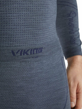 Thermal Underwear Viking Lan Pro Merino Set Base Layer Dark Grey L Thermal Underwear - 4