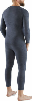 Thermal Underwear Viking Lan Pro Merino Set Base Layer Dark Grey 2XL Thermal Underwear - 2