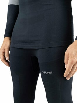 Thermo ondergoed voor heren Viking Volcanic Set Base Layer Black/Dark Grey S Thermo ondergoed voor heren - 3