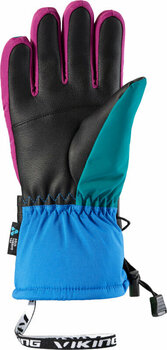 Ski Gloves Viking Cherry Lady Gloves Multicolour/White 5 Ski Gloves - 2