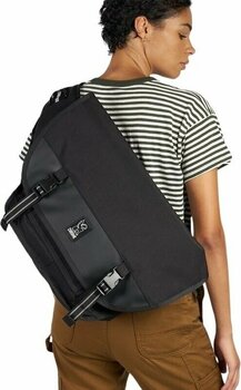 Carteira, Bolsa de tiracolo Chrome Mini Metro Messenger Bag Reflective Black Crossbody Bag - 5