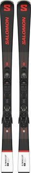 Skis Salomon E S/Max XT + M10 GW L80 BK 150 cm - 2