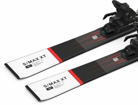 Skis Salomon E S/Max XT + M10 GW L80 BK 160 cm - 6