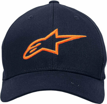 Cap Alpinestars Ageless Curve Hat Navy/Orange S/M Cap - 2