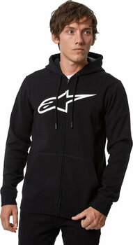 Horgászpulóver Alpinestars Ageless II Fleece Black/White XL Horgászpulóver - 3