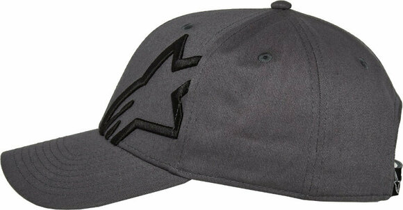 Cap Alpinestars Corp Snap 2 Hat Charcoal/Black UNI Cap - 4