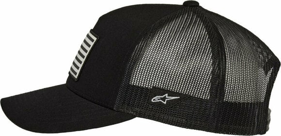 Kappe Alpinestars Flag Snap Hat Black/Black UNI Kappe - 4