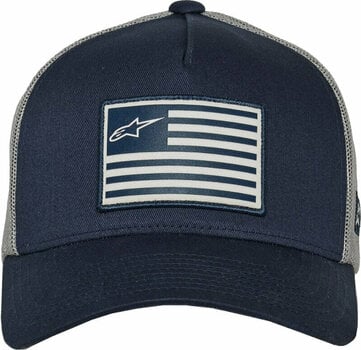 Cap Alpinestars Flag Snap Hat Navy/Grey UNI Cap - 2