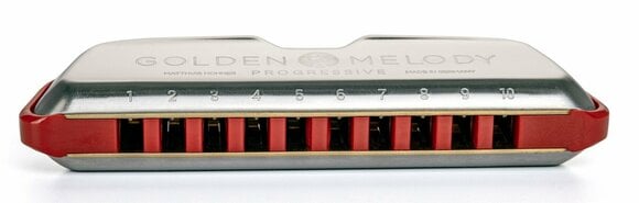 Diatonic harmonica Hohner Golden Melody F - 2
