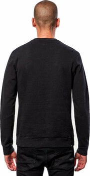 Sweatshirt Alpinestars Ageless Crew Fleece Black/Grey S Sweatshirt - 4