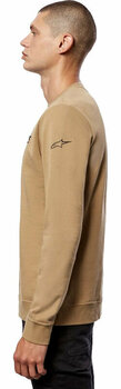 Sweatshirt Alpinestars Linear Crew Fleece Sand/Black XL Sweatshirt - 3