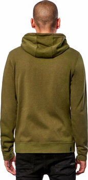 Sweatshirt Alpinestars Ageless Chest Hoodie Military Green/Black M Sweatshirt - 4